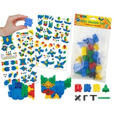 Morphun 莫爾芬積木 Mini迷你造型積木 25pcs, 1包, 多色