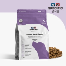 스페시픽 강아지 시니어 독 사료, 1개, 1kg - 스페시픽사료