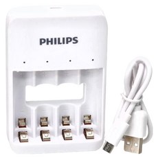 PHILIPS 飛利浦 USB 4槽充電器 3號&4號, 1個
