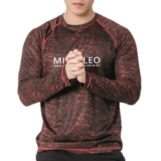 MI MI LEO 台灣製 中性款竹炭科技機能薄長袖 登山衣 運動休閒服 MI MI LEO款