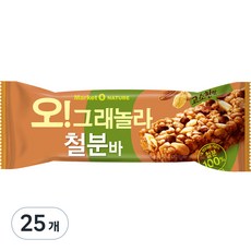 오 그래놀라 철분바 12p, 35g, 25개