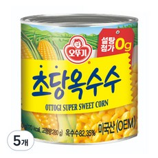 오뚜기 스위트콘340g 오뚜기 수퍼 스위트콘 초당옥수수 340g 5개