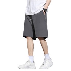 FANCY LIFE 冰絲透氣短褲, 2XL, 深灰色, 1件