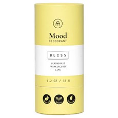 Coconut Matter 天然純素體香膏 Bliss, 檸檬草 乳香 青檸, 1.2 oz / 35 g, 無動物實驗, 天然成分, 可堆肥, 35g, 1瓶