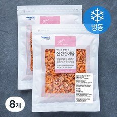 바다원 고소한 실속형 꽃새우 (냉동), 100g, 8개