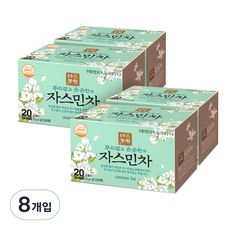 다농원 자스민차 20p, 1g, 20개입, 8개