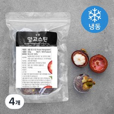 망고스틴 (냉동), 500g, 4개