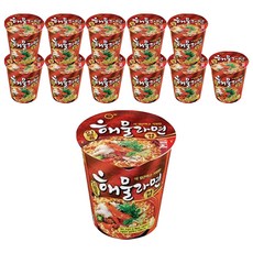 팔도 일품해물라면 소컵 65 g, 12개