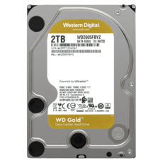 WD 金標企業級硬碟 3.5吋 2TB (WD2005FBYZ) 企業專用 高效能硬碟, 1個