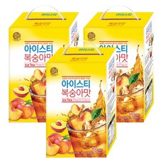 우리차 아이스티 복숭아 70p, 13g, 70개입, 3개
