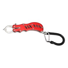 Mega Dine釣魚工具 魚鉗, 紅色的, 1入
