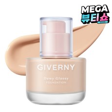 지베르니 듀이 글래시 파운데이션 30ml, 21NW라이트베이지, 1개 1개, 21NW 라이트 베이지