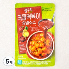 풀무원 국물떡볶이 양념소스, 150g, 5개