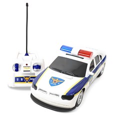 비앤씨 1:18 경찰차 RC카, 혼합색상, 1개 혼합 색상