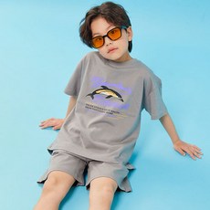 vavkids 兒童款海豚上下衣套裝