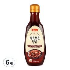 움트리 제육볶음양념, 500g, 6개