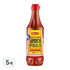 움트리 골뱅이무침소스, 1kg, 5개