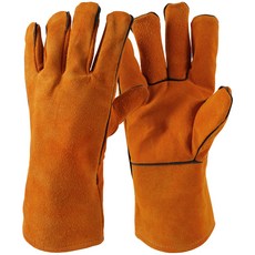 코멧 BBQ 아웃도어 소가죽 캠핑장갑 양손 세트, 1세트 1세트