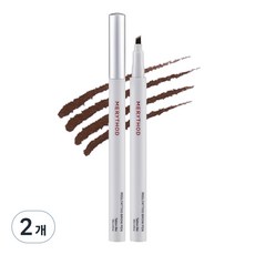 메리쏘드 릴타투 아이브로우 펜 0.9g, 내추럴브라운, 2개