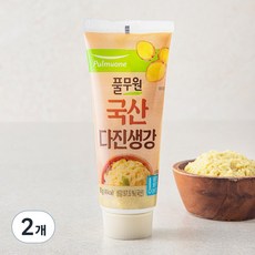 풀무원 다진생강 튜브, 80g, 2개