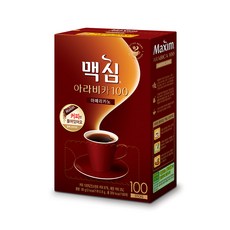 맥심 아라비카100 아메리카노, 0.9g, 100개