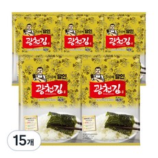 광천김 3대째 달인 재래 전장김, 20g, 15개