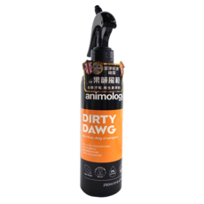animology 動物美學 犬用潔淨乾洗噴霧 250ml，去除汙垢，含維生素原B5, 1瓶