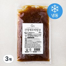 고래미 간장새우비빔장 (냉동), 500g, 3개