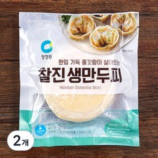 청정원 찰진 생만두피, 270g, 2개