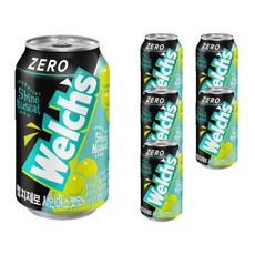 제로부탄 웰치스 제로 샤인머스캣맛 6개 355ml