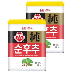 오뚜기 순후추, 100g, 2개