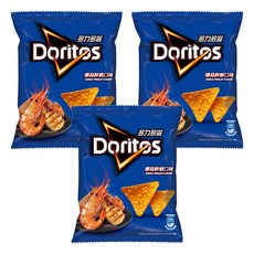 Doritos 多力多滋 玉米片 爆蒜鮮蝦, 40g, 3包