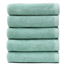 타월톡톡 호텔 고급 수건 30수 140g, 민트, 5개 민트, 5장
