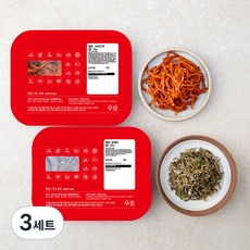 마른반찬 고추장진미채 250g + 멸치볶음 250g 세트, 3세트