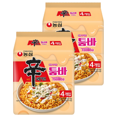 신라면 툼바 137g, 8개