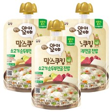 아이꼬야 맘스쿠킹 레토르트 이유식, 순두부찌개 진밥, 100g, 3개