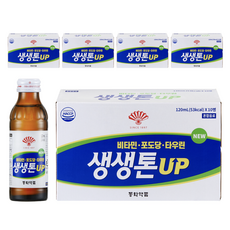 동화약품 생생톤업 에너지 음료, 120ml, 50개