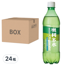 金車 奧利多 奧利多水, 含有寡醣成分, 幫助消化, 促進新陳代謝, 清爽炭酸氣泡口感, 585ml, 24瓶
