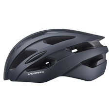 VIVIMAX BETA 輕量風動 自行車安全帽, 強化空氣流通 散熱效果佳, 一體成型流線外觀, M(54~59cm), 消光黑, 1個