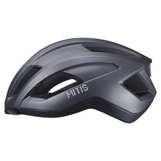 VIVIMAX MITIS 空力磁扣 自行車安全帽，霧面黑，L 57-61cm, L(57 ~ 61cm), 科技黑, 1個