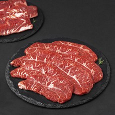 푸드랩플러스 미국산 갈비살 300g + 부채살 400g 콤보팩 세트 (냉장), 1세트