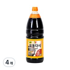 첫맛 우동다시, 2kg, 4개