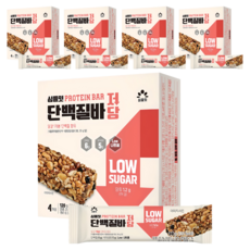 SIMPLEAT 蛋白質棒 低糖 4入, 120g, 5個