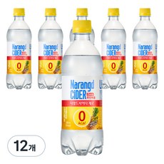 Narangd CiDER 零卡鳳梨汽水, 12個, 500ml