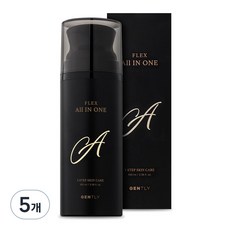 젠틀리 플렉스 화이트닝 올인원 우디머스크향, 100ml, 5개