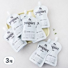 임실치즈마을 요거트 더 진한 플레인 10개입, 1200ml, 3개