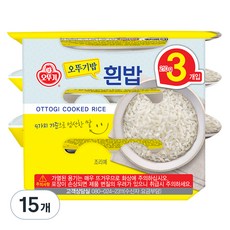 오뚜기 밥, 210g, 15개