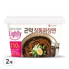 라이틀리 곤약 정통 짜장면, 228g, 2개