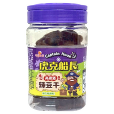 Chiao-E 巧益 虎克船長高粱酒風味辣豆干, 330g, 1罐