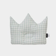 마롤로뜨 왕관 유아동 짱구베개, 멜란체크 (민트), 1개